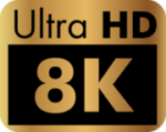 Icône Ultra HD 8K